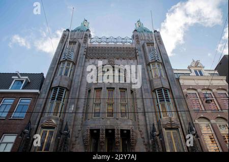 Pathe Tuschinski Movie Theatre In Amsterdam, Niederlande 14-3-2022 Stockfoto