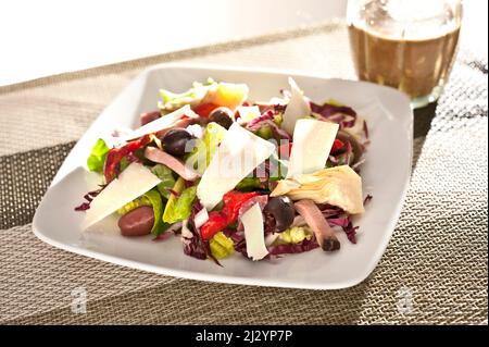 Toskana Salat Stockfoto