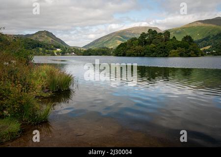 Grasmere Lake in Lake District, Großbritannien, Cumbria Stockfoto