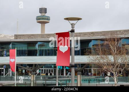 Einkaufszentrum Liverpool One Stockfoto