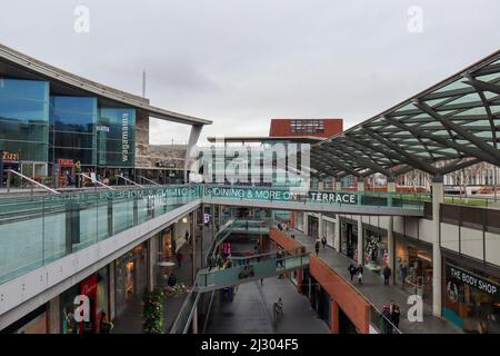 Einkaufszentrum Liverpool One Stockfoto