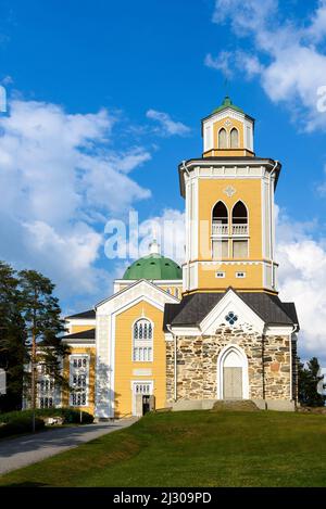 Kerimäki hat die größte Holzkirche der Welt, Kerimäki, Savonlinna, Finnland Stockfoto