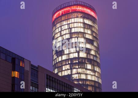 KölnTriangle, LVR Tower, Sitz der Europäischen Agentur für Flugsicherheit (EASA), Köln, Nordrhein-Westfalen, Deutschland, Europa Stockfoto