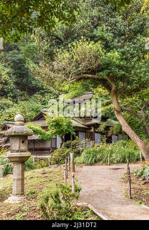 Choshukaku-Haus in Sankeien Garden, Yokohama, Kanagawa, Japan Stockfoto