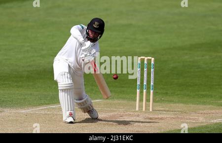 Aktenfoto vom 22-05-2019 von Sussex's Tom Haines. Die County Championship Saison beginnt am Donnerstag mit Cricket-Fans im ganzen Land gespannt auf ihre Rückkehr. Hier wirft die PA-Nachrichtenagentur einen Blick auf fünf Spieler, um ein Auge darauf zu haben. Ausgabedatum: Dienstag, 5. April 2022. Stockfoto