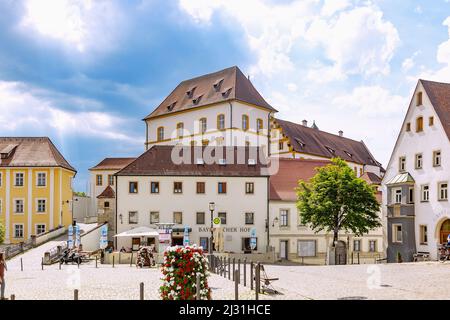 Sulzbach-Rosenberg; Schloss Sulzbach, Luitpoldplatz Stockfoto