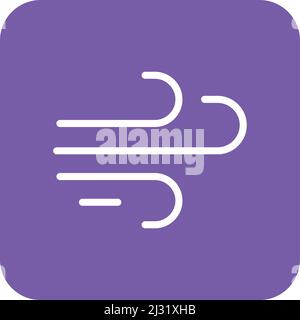 Design-Illustration Für Windvektor-Symbole Stock Vektor