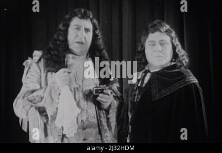 Vintage 1922 Lorna Doone romantische Filmleinwand noch Stockfoto