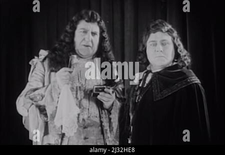Vintage 1922 Lorna Doone romantische Filmleinwand noch Stockfoto