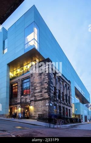 Seona Reid Building, Erweiterung der Glasgow School of Art, Glasgow, Schottland Stockfoto