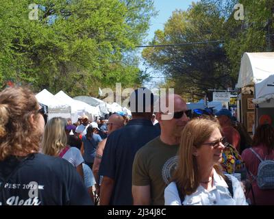 28. jährliches Deep Ellum Art Festival Stockfoto