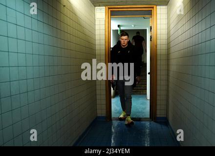 Adam Peaty von Loughborough NC während eines Tages der British Swimming Championships 2022 im Ponds Forge International Swimming Center, Sheffield. Bilddatum: Dienstag, 5. April 2022. Stockfoto