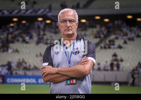 Fortaleza, Brasilien. 05. April 2022. CE - Fortaleza - 04/05/2022 - COPA SOUTH AMERICANA 2022, CEARA X INDEPEDIENTE - Dorival Junior Trainer von Ceara bei einem Spiel gegen Independiente im Stadion Arena Castelao zur Copa Sudamericana 2022 Meisterschaft. Foto: Lucas Emanuel/AGIF Quelle: AGIF/Alamy Live News Stockfoto