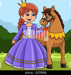 Dressurpferd ClipArt