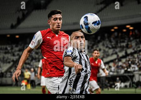 Fortaleza, Brasilien. 05. April 2022. CE - Fortaleza - 04/05/2022 - SOUTH AMERICAN CUP 2022, CEARA X INDEPEDIENTE Foto: Kely Pereira/AGIF Quelle: AGIF/Alamy Live News Stockfoto