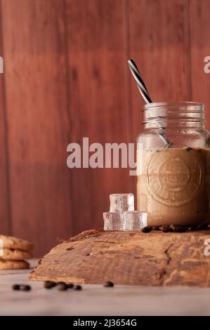 Eiskaffee Stockfoto