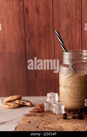 Eiskaffee Stockfoto