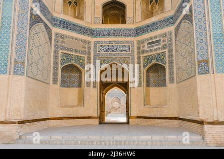 Buchara, Usbekistan. März 2022. Miri Arab Madrasah Stockfoto