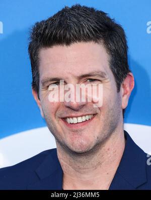 WESTWOOD, LOS ANGELES, KALIFORNIEN, USA - 05. APRIL: Jeff Fowler kommt bei der Premiere von „Sonic the Hedgehog 2“ in Los Angeles an, die am 5. April 2022 im Regency Village Theatre in Westwood, Los Angeles, Kalifornien, USA, stattfand. (Foto von Xavier Collin/Image Press Agency) Stockfoto