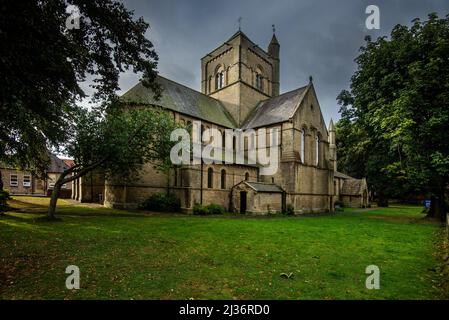 St. James der große Kirche in der Pfarrei Morpeth, Northumberland Stockfoto