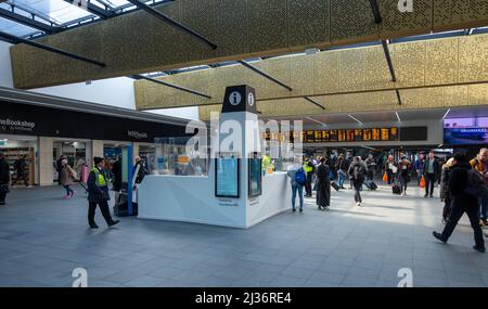 Leeds City Station. Leeds, West Yorkshire Stockfoto