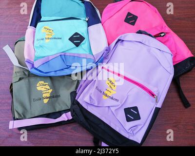 Mauretanien, Chinguetti, 'Le puit de Patty' - 'Il pozzo di Patty' - 'Patty's Well' Stockfoto