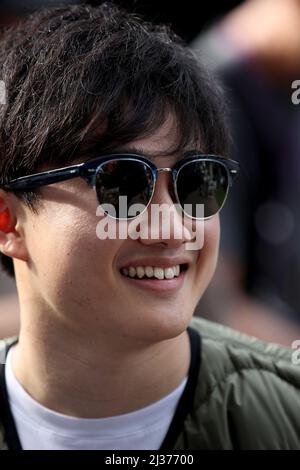 Melbourne, Australien. 6.. April 2022. Yuki Tsunoda (JPN) AlphaTauri. Großer Preis von Australien, Mittwoch, 6.. April 2022. Albert Park, Melbourne, Australien. Stockfoto