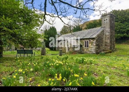 St John’s Church in St John's im Vale bei Keswick im English Lake District National Park, Cumbria, England. Stockfoto