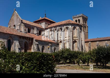 Kloster Santa Maria la Real de las Huelgas, ein romanisches Kloster in Burgos. Spanien. Stockfoto