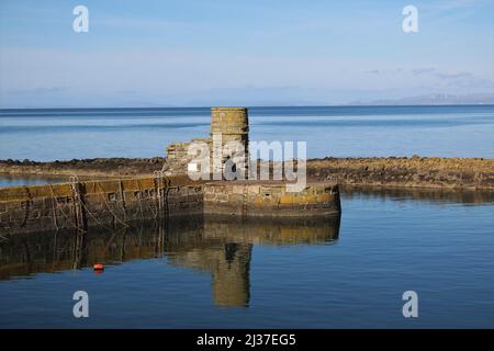 Dunure - Südwesten Schottlands Stockfoto