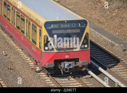 Ringbahn S 41, Wilmersdorf, Berlin, Deutschland Stockfoto