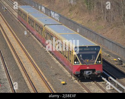 Ringbahn S 41, Wilmersdorf, Berlin, Deutschland Stockfoto