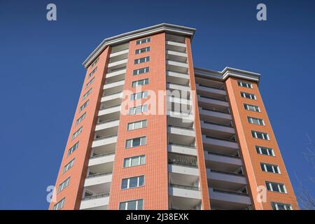 Hochhaus, Albrechtstraße, Steglitz, Berlin, Deutschland Stockfoto