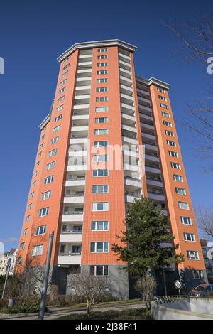 Hochhaus, Albrechtstraße, Steglitz, Berlin, Deutschland Stockfoto