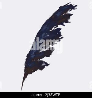 Aquarell nahe Garten auf weißem Hintergrund isoliert. Bouquet von trockenen Kräutern. Modische Einrichtung Stockfoto