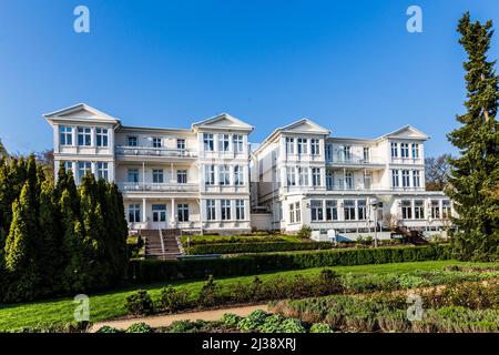 ZINNOWITZ, DEUTSCHLAND - APR 20, 2014: Berühmte Badeorte im alten kaiserlichen KURORT Zinnowitz. Stockfoto