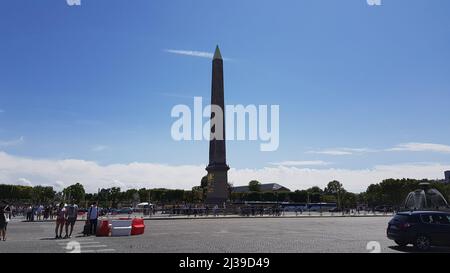 Die Luxor Obelisks in Paris Frankreich Stockfoto