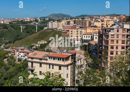 Catanzaro, Italien 09/05/2016: Blick auf die Stadt. ©Andrea Sabbadini Stockfoto