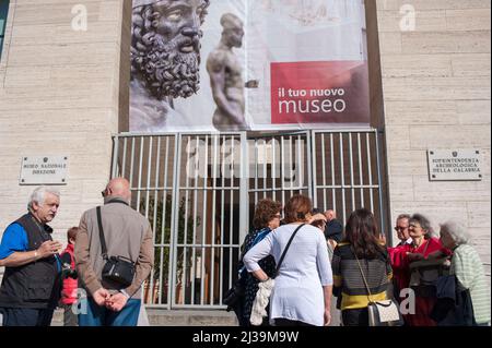 Reggio Calabria, Italien 10/05/2016: Nationales Archäologisches Museum. © Andrea Sabbadini Stockfoto