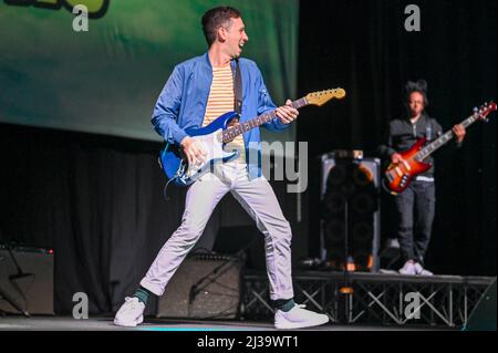 Padua, Italien. 06. April 2022. Cory Wong während Cory Wong, Musikkonzert in Padova, Italien, April 06 2022 Quelle: Independent Photo Agency/Alamy Live News Stockfoto