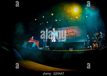 Padua, Italien. 06. April 2022. Cory Wong während Cory Wong, Musikkonzert in Padova, Italien, April 06 2022 Quelle: Independent Photo Agency/Alamy Live News Stockfoto