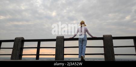 Zhilan Observation Platform, New Taipei City, Taiwan Stockfoto