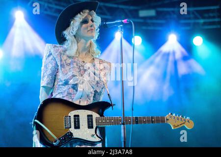 3. April 2022, Mailand, Italien: Black Honey Live-Konzert im Fabrique Club. (Bild: © Andrea Ripamonti/Pacific Press via ZUMA Press Wire) Stockfoto