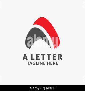 Schreiben Sie Ein Logo-Design Stock Vektor