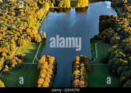 Äußerer Grüngürtel mit Decksteiner Weiher, Köln, Rheinland, Nordrhein-Westfalen, Deutschland Stockfoto