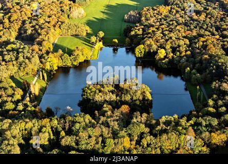 Äußerer Grüngürtel mit Decksteiner Weiher, Köln, Rheinland, Nordrhein-Westfalen, Deutschland Stockfoto