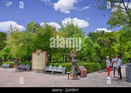 Jardin de San Marcos City Park, Aguascalientes, Mexiko Stockfoto