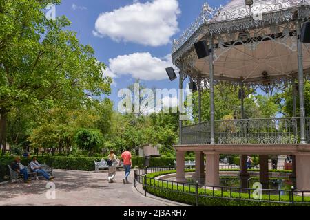 Jardin de San Marcos City Park, Aguascalientes, Mexiko Stockfoto