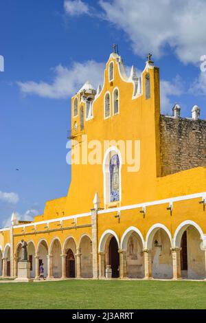 Convento de San Antonio de Padua, Izamal, Yucatan, Mexiko Stockfoto