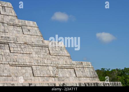 Pyramide des Kukulcan El Castillo, Maya-Ruinen, Chichen Itza, Yucatan, Mexiko Stockfoto